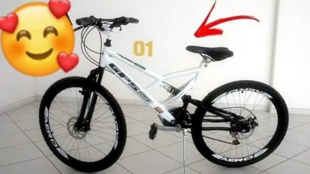 Bicicleta Colli Bike GPS Pro Aro 26 21 Marchas - Dupla Suspensão Freio V-brake