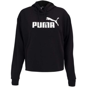 Blusa de moletom ESS+ Logo Cropped Hoody PUMA Feminino