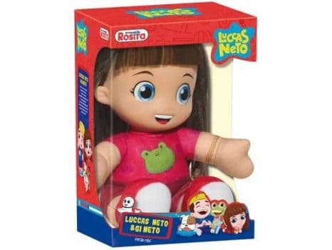Boneca Gi Neto Luccas Neto - Rosita
