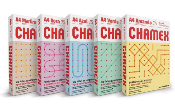 Chamex Papel A4, 210 x 297 mm, Pacote 500 Folhas