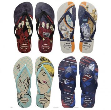 Chinelo Havaianas Temáticas Adulto