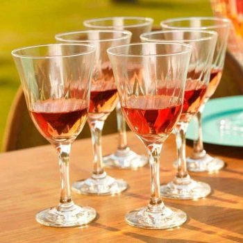 Conjunto de Taças para Água Nadir Lírio 365 ml – 6 Peças