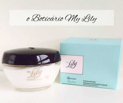 Creme Acetinado Hidratante Desodorante Corporal My Lily, 250g
