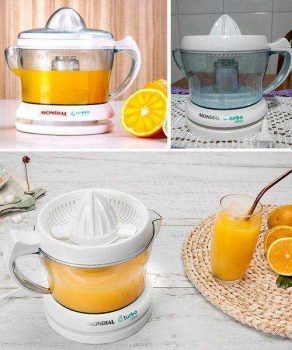 Espremedor de Frutas, Acionamento automático, Vermelho, Mondial, E-01