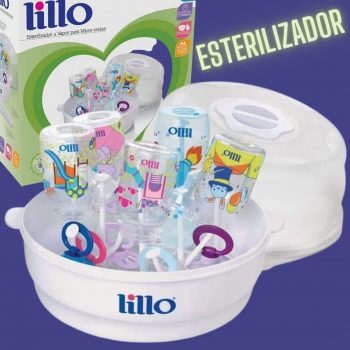 Esterilizador de Mamadeira para Microondas - Lillo, Branco