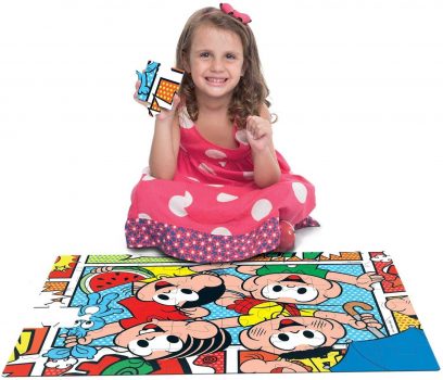 Grandão 48 Peças Turma da Monica Toyster Brinquedos