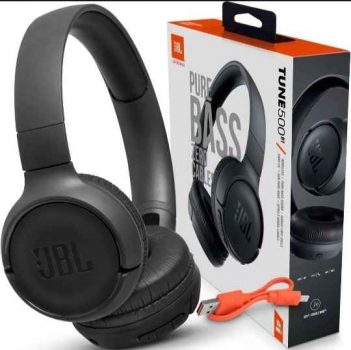 Headphone Bluetooth T500BT JBL - Preto