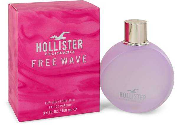 perfume hollister free wave for her feminino eau de parfum