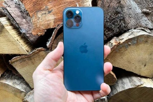 iPhone 12 Pro Max Apple 128GB 6,7” - Câm. Tripla 12MP iOS