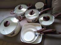 Jogo de Panelas 8 Peças - Ceramic Life Smart Plus Brinox