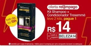 Kit Tresemme Tresplex Regeneração Shampoo 400ml + Condicionador 200ml