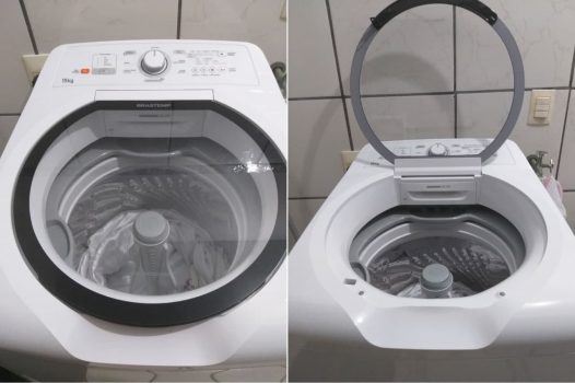 Máquina de Lavar Brastemp 15kg com Enxágue Anti-Alérgico - BWH15AB