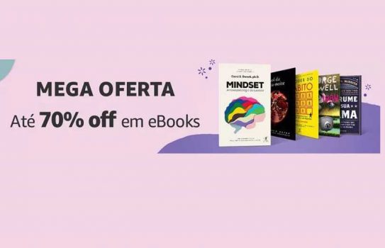 Mega Ofertas: até 70% off em eBooks