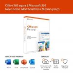 Microsoft 365 Personal Assinatura Anual para 1 Usuário com 1TB na Nuvem