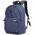 Mochila Color Bolt Com Bolso Frontal Azul