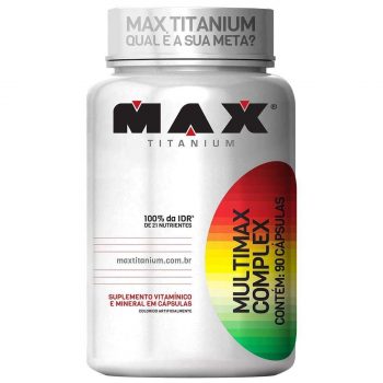 Multimax Complex - 90 Cápsulas, Max Titanium