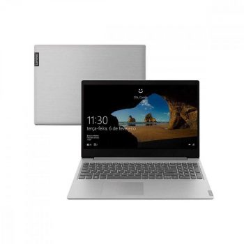 Notebook AMD Ryzen 81V70005BR 5 3500U S145 R5 12GB 1TB Tela 15.6 Windows 10 S145 Notebook Lenovo Ideapad