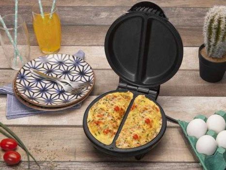 Omeleteira Elétrica Lenoxx Preta - Gourmet Inox