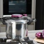 Panela de Pressão 4,5 L Rochedo Clipso Fechamento Externo em Alumínio Polida e com 5 Sistemas de Segurança – 4,5 L