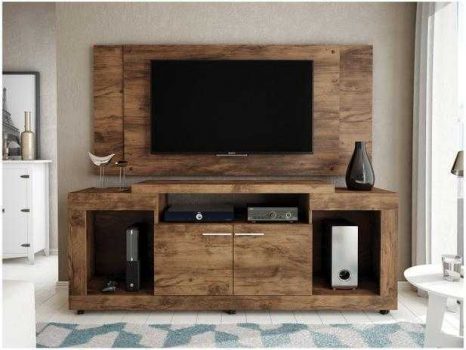 Rack com Painel para TV até 55” 2 Portas – Caemmun Sense Elegance