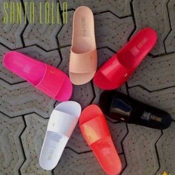 Rasteira Slide Santa Lolla