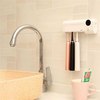 Smart Induction UV Light Toothbrush Holder Sterilizer