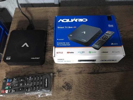 Smart TV Box, Aquario STV-2000, Preto, Pequeno