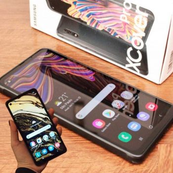 Smartphone Samsung Galaxy Xcover Pro Dual Chip Android Tela 6.3" Octa Core 64GB 4G Câmera Dupla 25MP+8MP - Preto