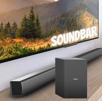 Soundbar Philips Htl1520b/12 Subwoofer Wireless Bluetooth Cabo Óptico Hdmi Arc - Bivolt