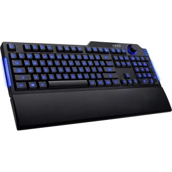 Teclado Gamer Azio Levetron L70 Led Azul Kb501