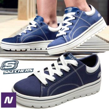 Tênis SKECHERS Street Cleat Bring It Back Feminino - Azul