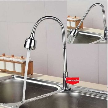 Torneira para Cozinha de Mesa - Cromada Gourmet Nell AM-M26