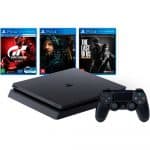Usado: Console Playstation 4 Hits 1TB Bundle 10 - Gran Tu