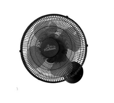 Ventilador Oscilante de Parede Venti Delta, Grade Plástico, 50cm, Bivolt