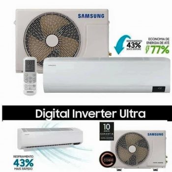 Ar Condicionado Split Samsung Digital Inverter Ultra 12.000 Btus Frio 220V.