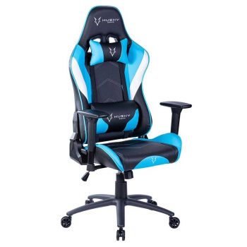 Cadeira Gamer Husky Storm Cyan Black White - HST-CBW