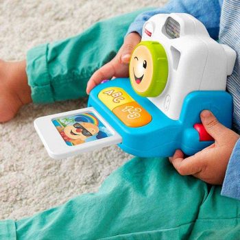 Câmera Sorriso, Fisher Price, Linha Aprender e Brincar, Multicolorido, GMM64