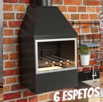 Churrasqueira à Carvão de Parede Metávila