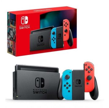 Console Nintendo Switch 32gb - Azul E Vermelho
