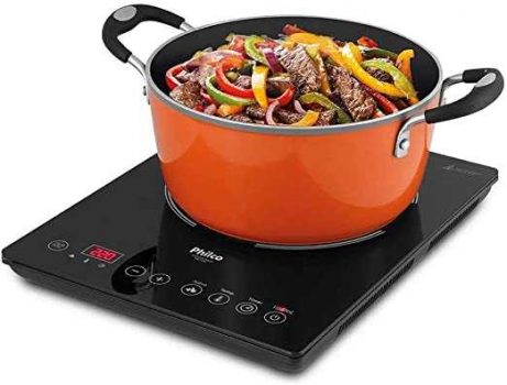 Cooktop de Indução 1 Boca Preto Smart Chef Philco 127V