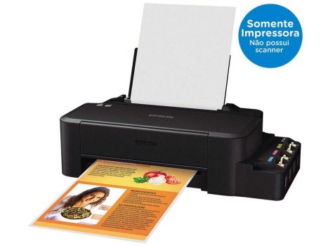 Impressora Epson EcoTank L120 - Jato de Tinta Colorida USB