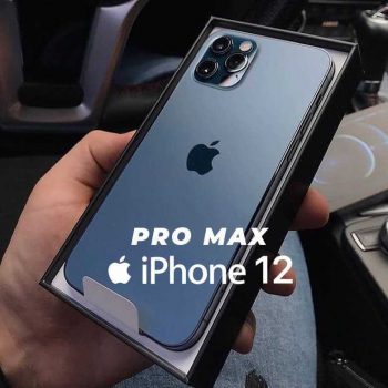 iPhone 12 Pro Max Apple 256GB Azul-Pacífico Tela de 6,7”, Câmera Tripla de 12MP, iOS