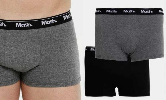 Kit 2 Cuecas Boxer Masculina Mash