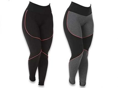 Kit com 2 Calças Leggings Borboleta Suplex