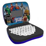 Laptop Candide Liga da Justiça Bilíngue - Azul e Cinza