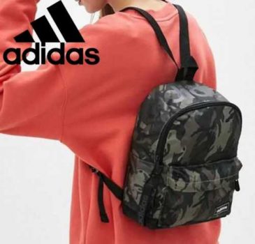 Mochila Adidas Camuflada Classic Feminina