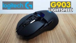 Mouse Gamer Sem Fio Logitech G903 LIGHTSPEED RGB LIGHTSYNC, Design Ambidestro Personalizável, HERO 25K, Compatível POWERPLAY - 910-005671