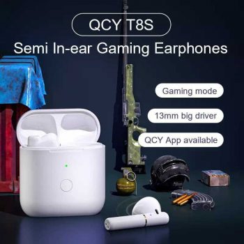QCY T8S TWS Bluetooth 5.0 Gaming Headphones