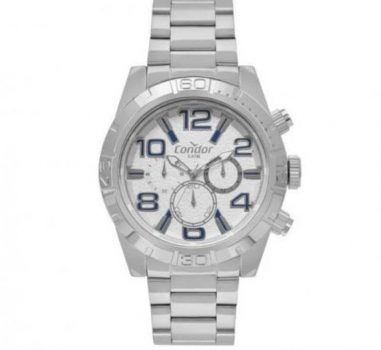 Relógio Condor Masculino Prata COVD54BG3K