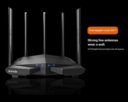 Roteador Tenda AC11 Dual Band Gigabit 1200M